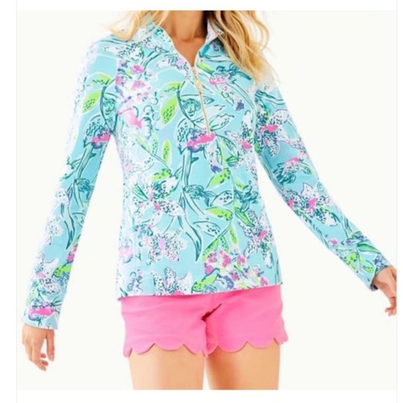 Lilly Pulitzer Skipper Popover Sweater "Sway This Way" - Picture 2 of 12